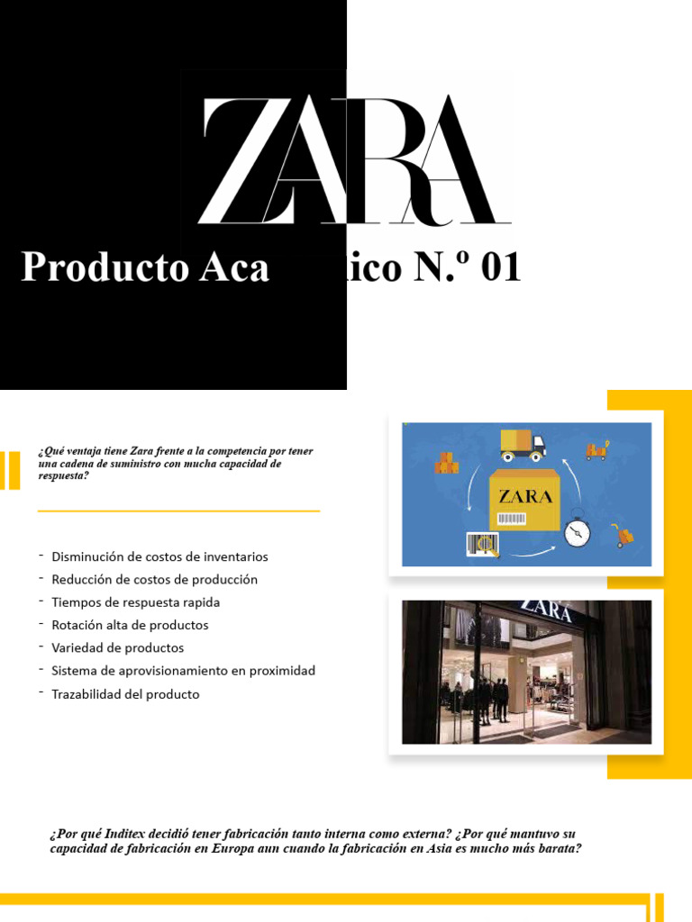 Ventajas de Zara en la Competencia | PDF | Procesos de negocio | Business