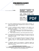 Prefeitura Municipal de Alegrete: Estado Do Rio Grande Do Sul Secretaria de Governo