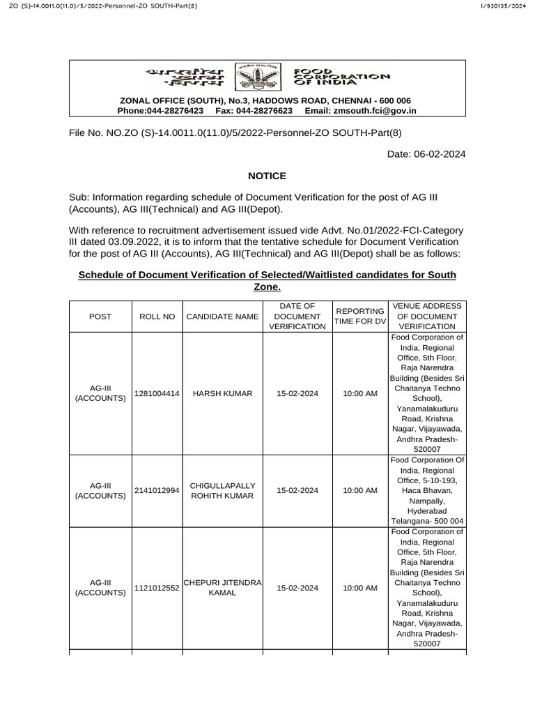 Notice | PDF