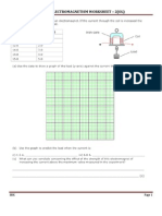 Electromagnetism Worksheet-2 (Ol)