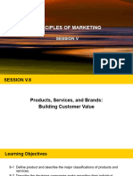 Principles of Marketing - Session V.8&9 - PRODUCT