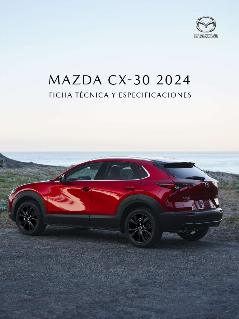 Ficha Tecnica Mazda CX 30 2024 v01 PDF Airbag Bienes manufacturados
