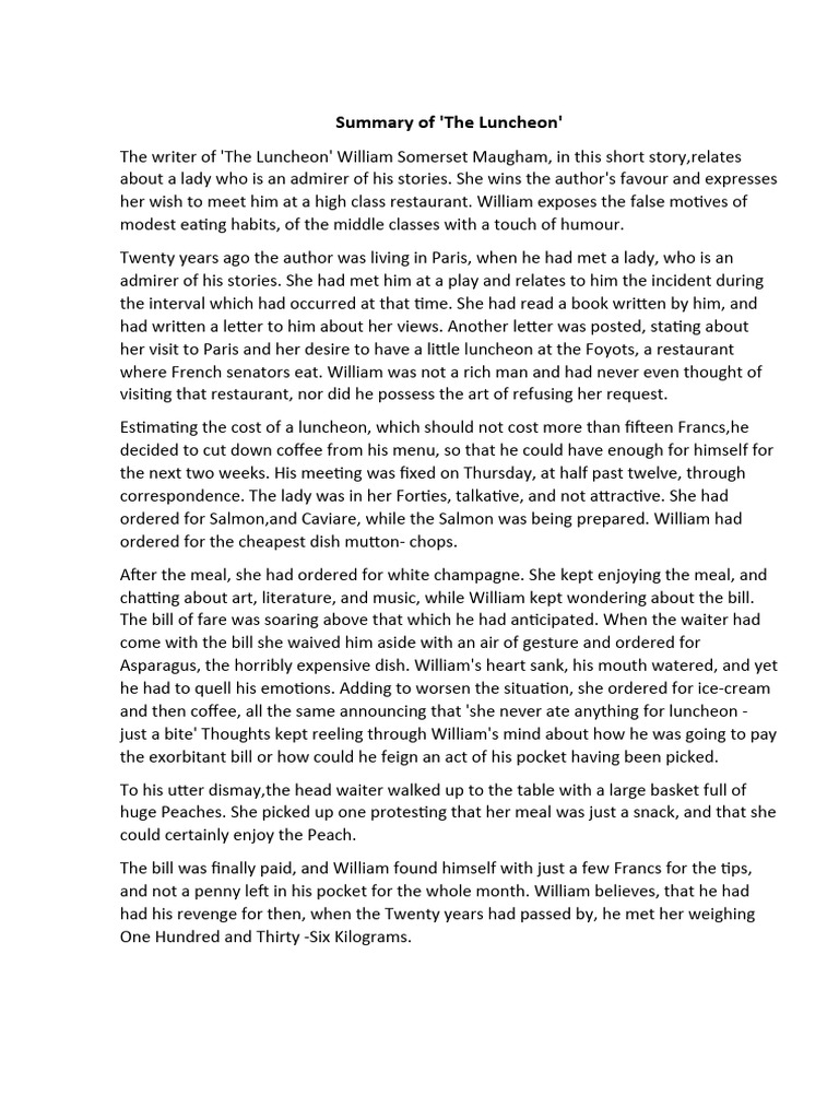 summary-of-the-luncheon-pdf-lunch-restaurants