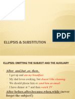 Ellipsis Substitution