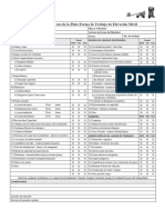 Check List Plataforma Elevadora