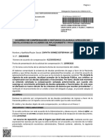 Acuerdo de Compensación A Instancia (Clausula Afección de Devoluciones en Acuerdo de Aplazamiento / Fraccionamiento de Pago)