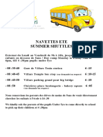 000 NAVETTES ETE - Shuttle