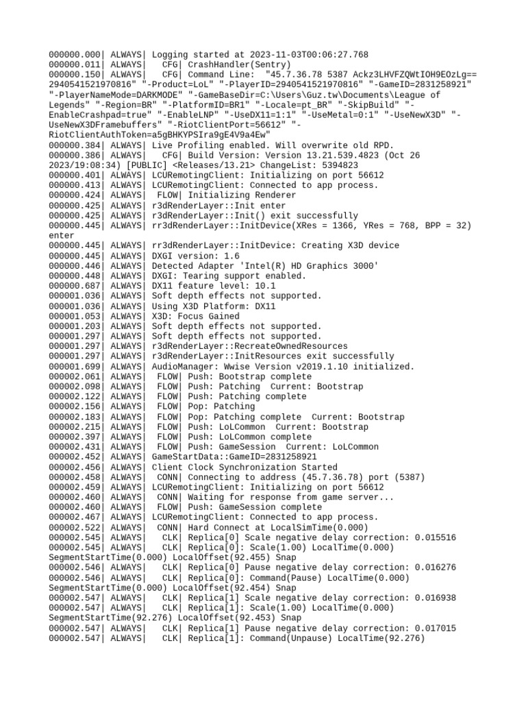 2023 11 03T00 06 27 - R3dlog | PDF | Computer Architecture | Computing