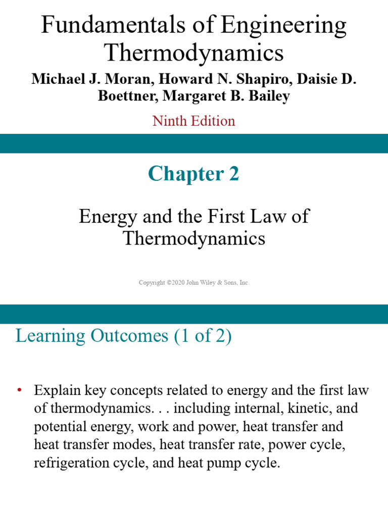 Thermo 1 Lecture 2 Pdf Heat Thermodynamics