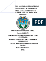 Tratados Internancionales de Guatemala