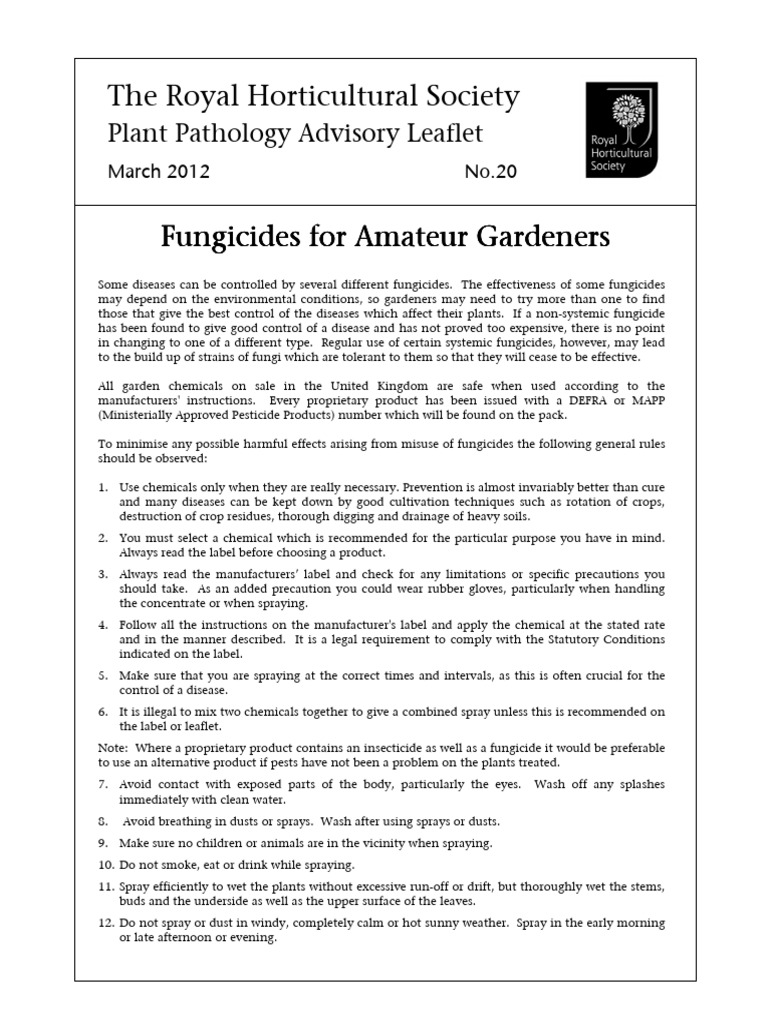 Fungicides Pdf