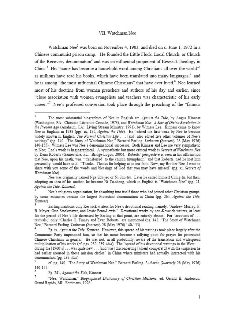Part 27 Watchman Nee | PDF