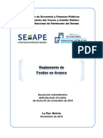 RA - 473 2018 Reglamento de Fondos en Avance Del SENAPE