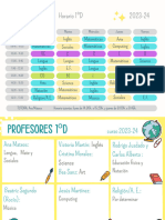 Horario 1ºD - Padres