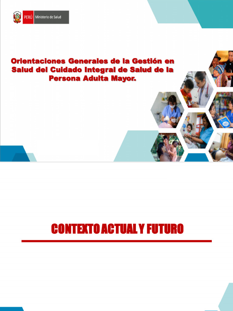 Gestión Integral de Salud para Adultos Mayores | PDF | Adultos ...