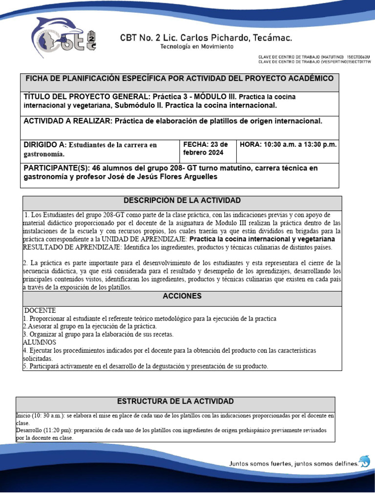 Ficha de Planeacion Practica 2 | PDF | Modificación de comportamiento ...