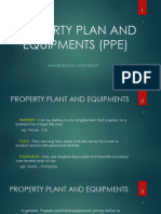 Property Plant and Equipments