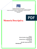 Memoria Descriptiva - 073114