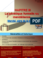 Chapitre Iii Genetique Formelle Ou Mendelienne