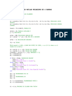 Codigo Matlab Mecanismo de 4 Barras