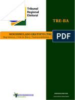 Minissimulado Gratuito TRE/BA Regimento Interno Código de Ética Sustentabilidade Direito Das PCD