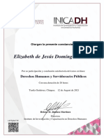 Certificado DHySP