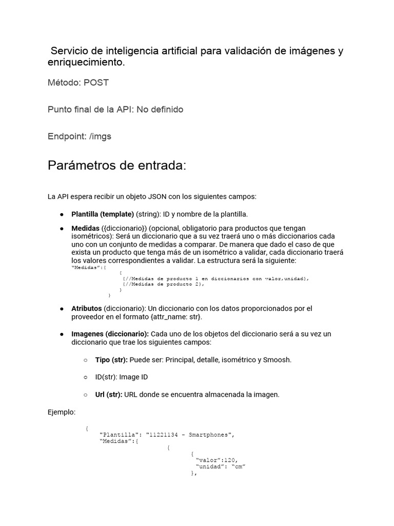 Contrato API | PDF