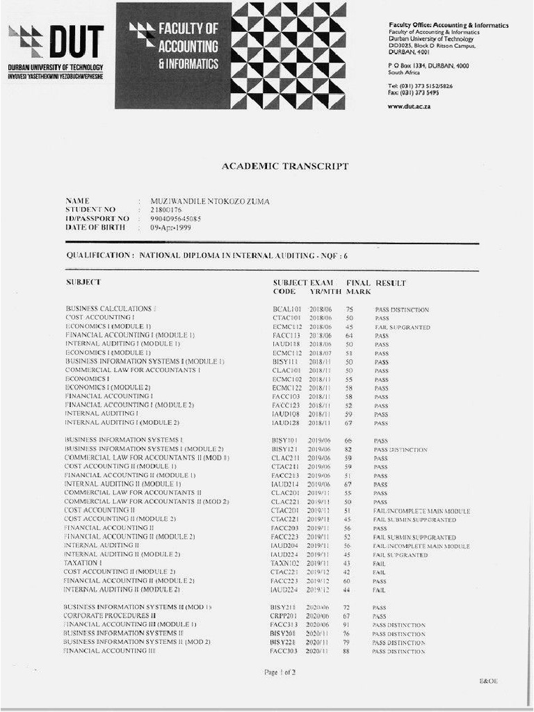 Transcript PDF Transcript pdf