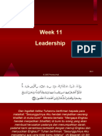Week 11 Leadership