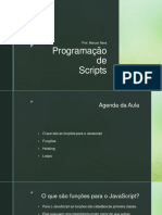 ILP-502A - Programação de Scripts - Aula 003