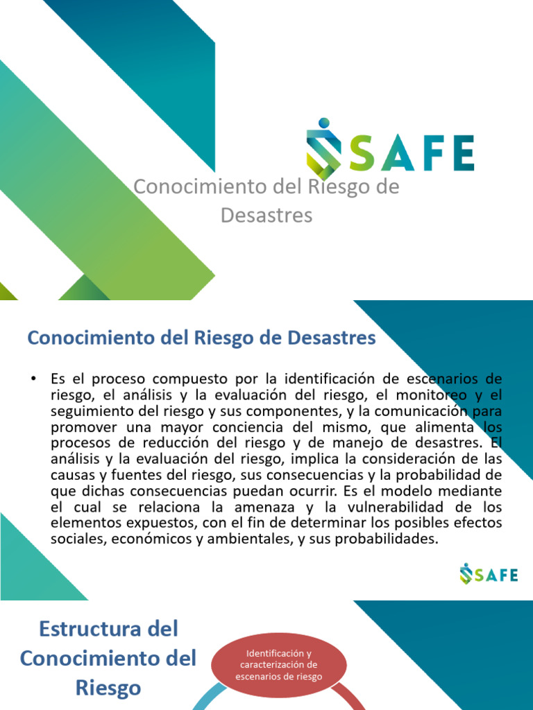 Gestión del Riesgo de Desastres | PDF | Riesgo | Evaluación de riesgos