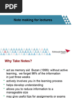 Notemaking Slides