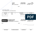 Blair Electrical Limited Invoice