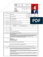 Form A.1 - Biodata Mahasiswa