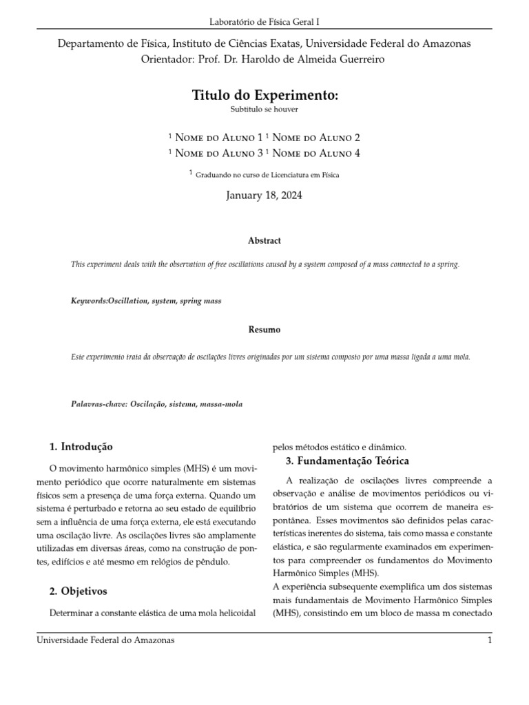 Trabalho de Fisica 18mm | PDF