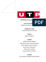 Tarea Académica 2 - Teoria General Del Proceso