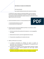 PRIMER PARCIAL DE CANALES DE DISTRIBUCIÓN Alexander Amaya