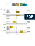 Horario Provisional. Semana Del 12 Al 15 de Febreroen Primaria.