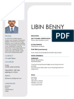 Libin Benny CV Dubai