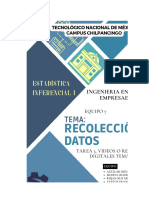 Tarea 2. Recolección de Datos