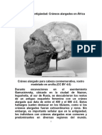 Dioses de La Antigüedad Cráneos Alargados en África