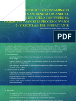 Remediación de Suelo - UV