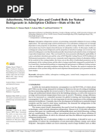 Adsorbents, Working Pairs and Coated Beds For Natural Refrigerants in Adsorption Chillers