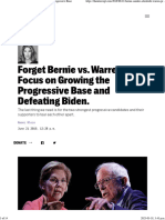 Klein, Naomi - Forget Bernie vs. Warren, Focus On Growing Progressive Base (2019)