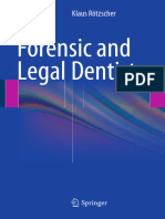 Forensic and Legal Dentistry