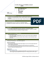 Rencana Pelaksanaan Pembelajaran (RPP) : A. Identitas