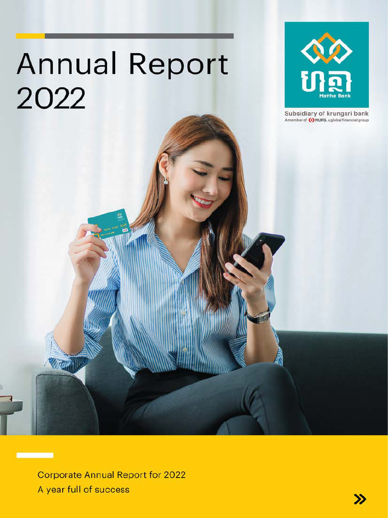 Hattha Bank 2022 Annual Report | PDF | Banks | Deposit Account
