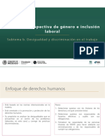 Subtema B. Desigualdad y Discriminación en El Trabajo