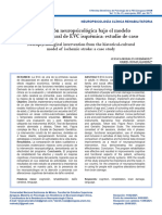 Morales, Rosas y Salvador, (2021) - Intervención Neuropsicológica Bajo El Modelo Histórico-Cultural de EVC Isquémica, Estudio de Caso