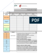 FORMATO DE CRONOGRAMA DEL PLAN DE TRABAJO DE TUTORIAS 6to